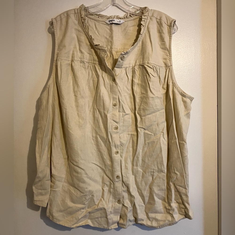 NWOT Sonoma Sleeveless Top